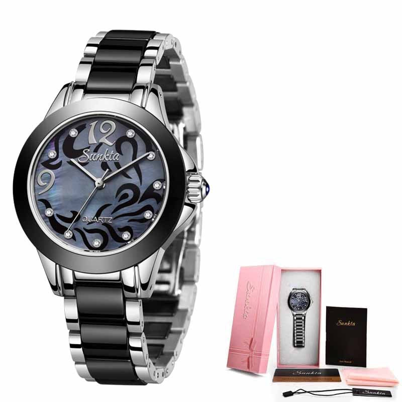 Women’s Ceramic Bracelet Watch