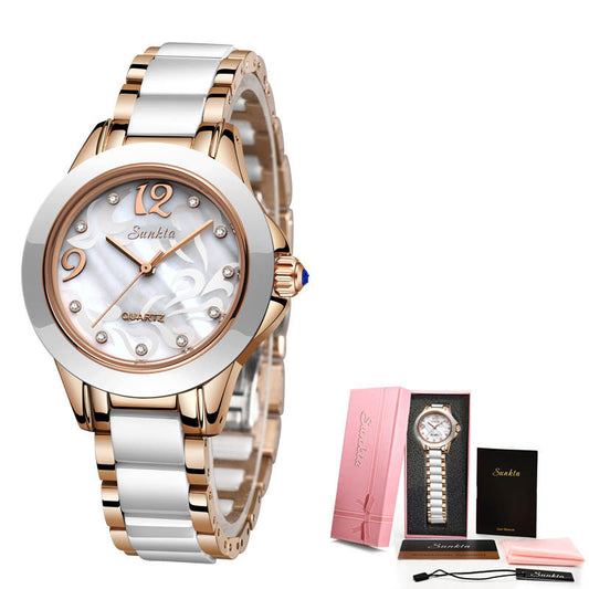 Women’s Ceramic Bracelet Watch