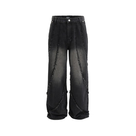 Fashion Personality Loose Denim Trousers Men