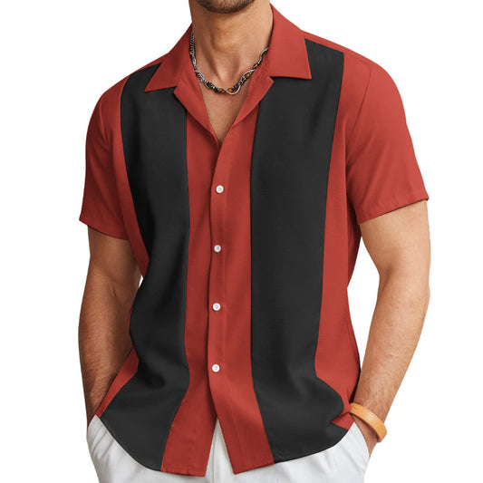 Men's Vacation-Print Hawaiian Shirt